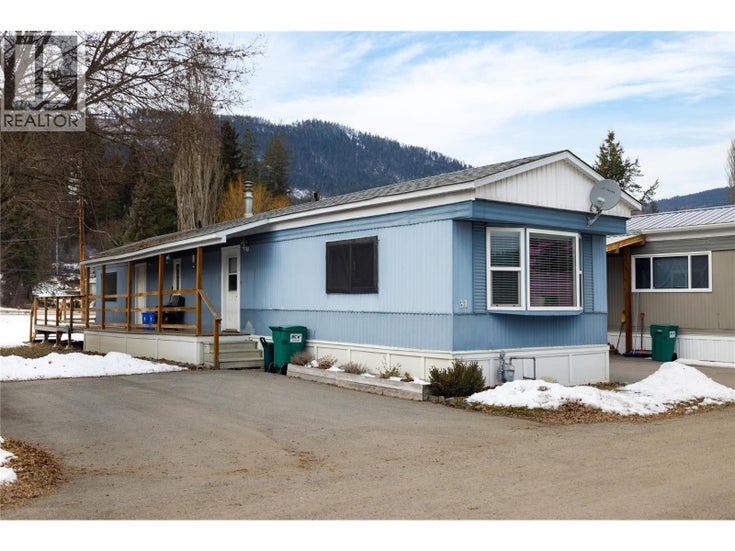 2313 Shuswap Avenue Unit# 31 - Lumby Manufactured Home for Sale, 2 Bedrooms (10372993)