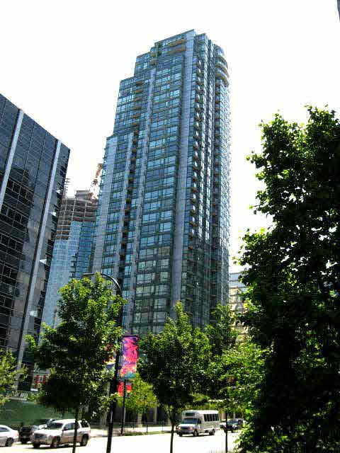 1808 1239 W Georgia Street - Coal Harbour Apartment/Condo, 1 Bedroom (V595497)