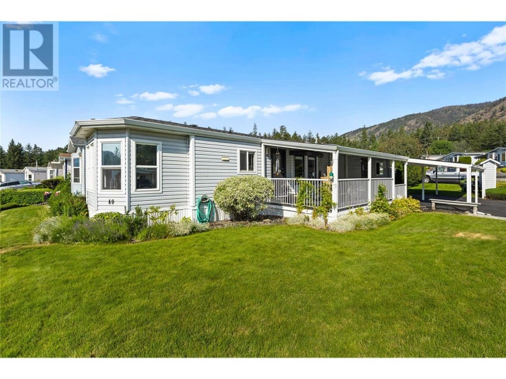 1850 Shannon Lake Road Unit# 40 - West Kelowna Manufactured Home for Sale, 2 Bedrooms (10351856)
