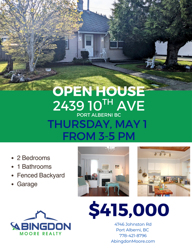 2439 10th Avenue Port Alberni, BC V9Y 2P6 - PA Port Alberni Single Family Residence, 2 Bedrooms (987856)