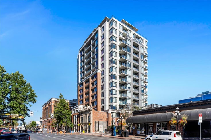 1502 - 728 Yates St - Vi Downtown Condo Apartment for Sale, 1 Bedroom (1001088)