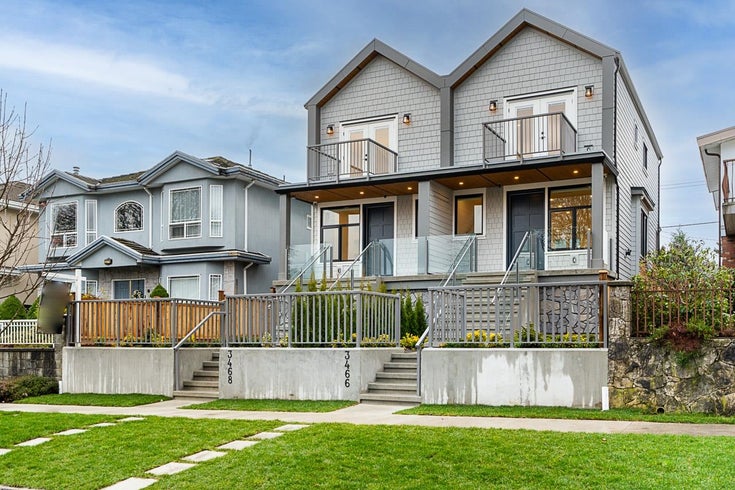 3466 MONS DRIVE - Renfrew Heights Half Duplex, 4 Bedrooms (R2949620)
