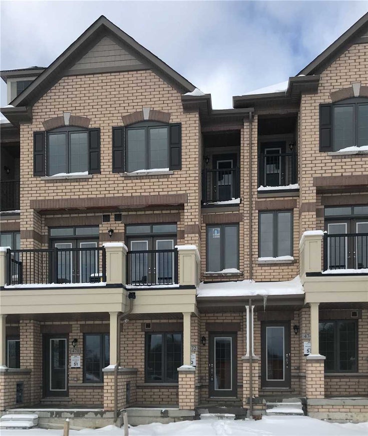 472 Arthur Bonner Avenue Markham, Cornell - Cornell Att/Row/Townhouse, 3 Bedrooms 