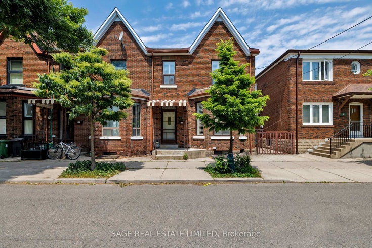 34 Henderson Avenue - Trinity-Bellwoods Att/Row/Townhouse, 3 Bedrooms (C12246778)