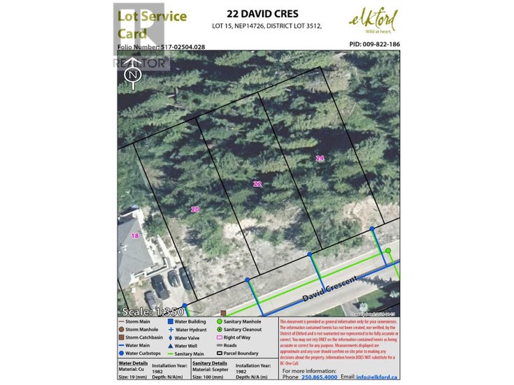 22 DAVID Crescent - Elkford Other for Sale(10340305)