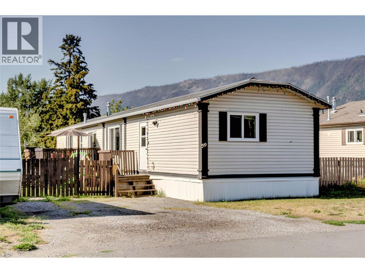100 INDUSTRIAL  1 Road Unit# 99 - Sparwood Manufactured Home for Sale, 3 Bedrooms (10360716)