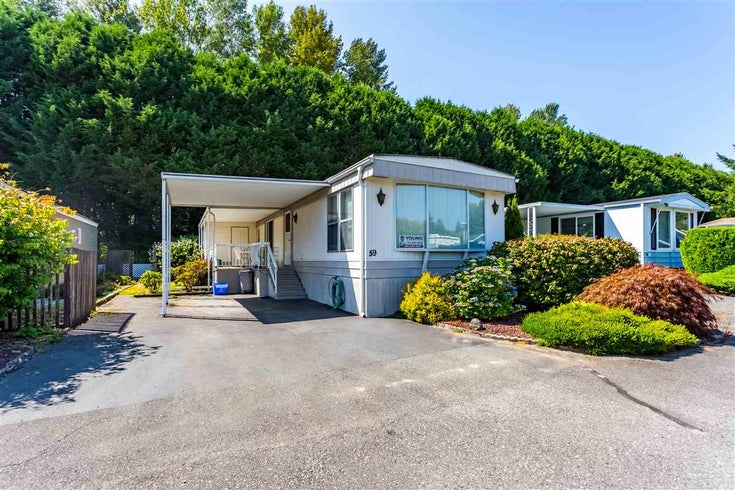 59 2270 196 Street - Brookswood Langley Manufactured, 2 Bedrooms (R2394480)
