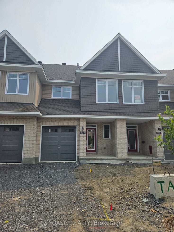 108 Mandevilla Crescent - 2605 - Blossom Park/Kemp Park/Findlay Creek Att/Row/Townhouse for Sale, 3 Bedrooms (X12153055)