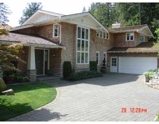 4619 HEADLAND DR - Caulfeild Single Family Residence, 5 Bedrooms (V535100)