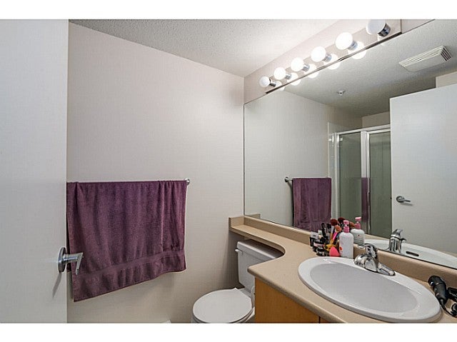 Master bathroom with a walk-in shower.