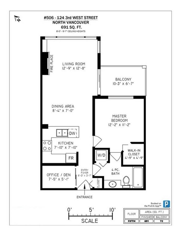 506 124 W 3RD STREET - Lower Lonsdale Apartment/Condo for sale, 1 Bedroom (R2335113) #16