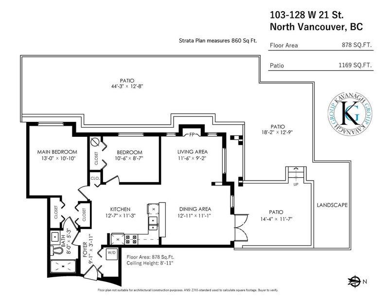 103 128 W 21ST STREET - Central Lonsdale Apartment/Condo for sale, 2 Bedrooms (R2544922) #26