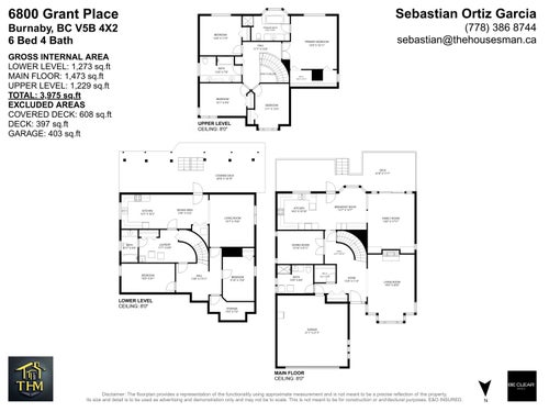 6800 Grant Place - Sperling-Duthie Single Family Residence for Sale, 6 Bedrooms (R3141708)