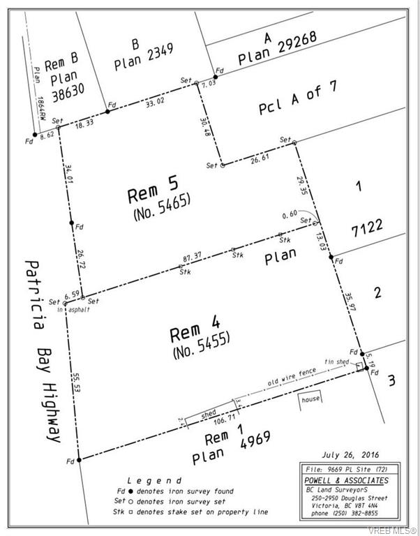5455 Pat Bay Hwy - SE Cordova Bay Unimproved Land for sale(374646) #3