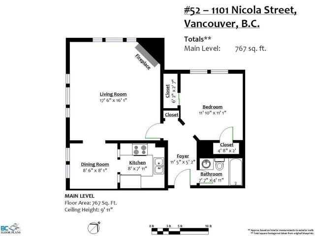 52 1101 NICOLA STREET - West End VW Apartment/Condo for sale, 1 Bedroom (R2484179) #18