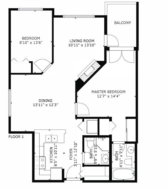 403-2755 Maple Street Vancouver BC V6J 5K1 - Kitsilano Apartment/Condo for sale, 2 Bedrooms (R2514516) #10