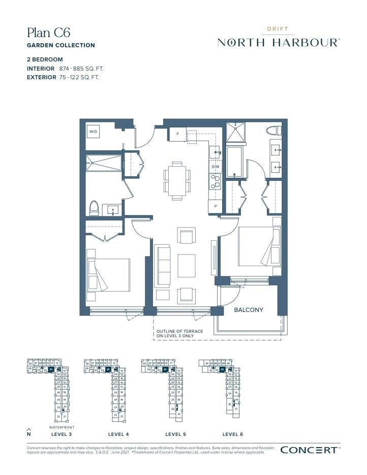 401 - 755 Harbourside Drive - Harbourside Apartment/Condo for Sale, 2 Bedrooms (R3109958)# - 28