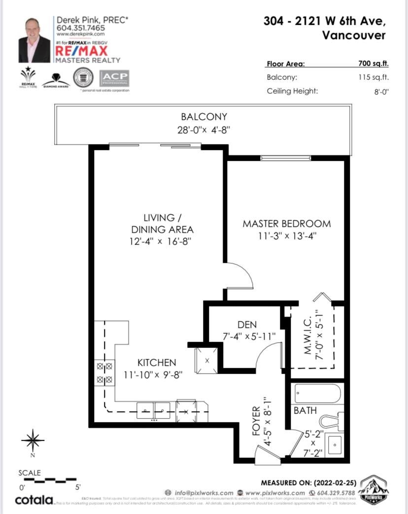 304 2121 W 6TH AVENUE - Kitsilano Apartment/Condo for sale, 1 Bedroom (R2657815) #30