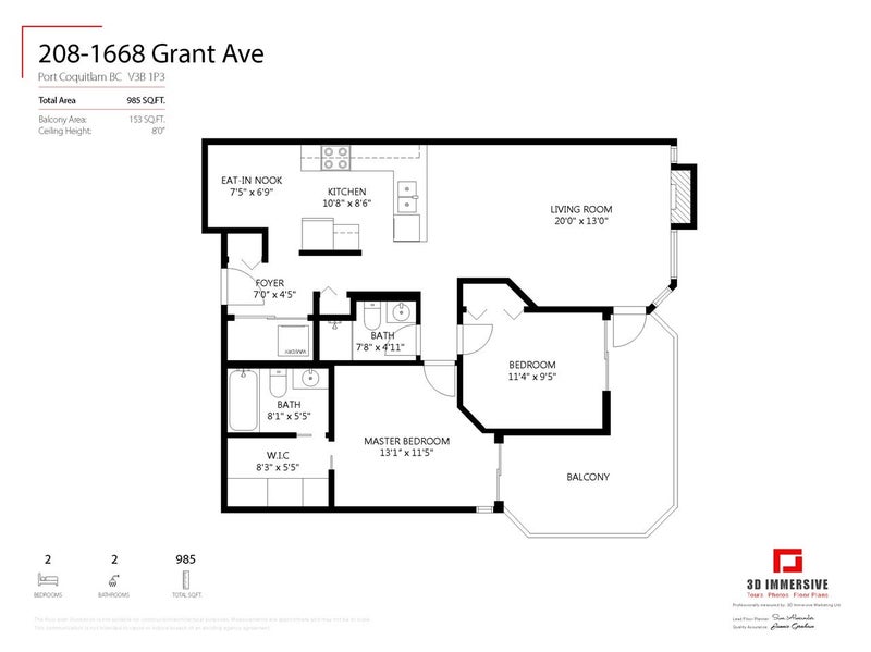 208 1668 GRANT AVENUE - Glenwood PQ Apartment/Condo, 2 Bedrooms (R2457233) #24