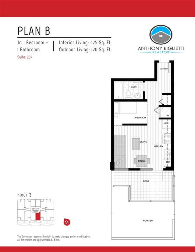 204 131 E 3RD STREET - Lower Lonsdale Apartment/Condo for sale, 1 Bedroom (R2055936)