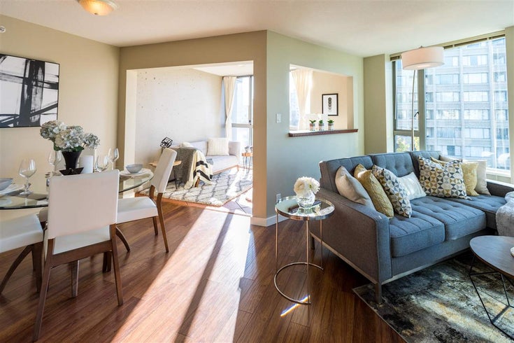 706 1277 NELSON STREET - West End VW Apartment/Condo for sale, 1 Bedroom (R2219834)
