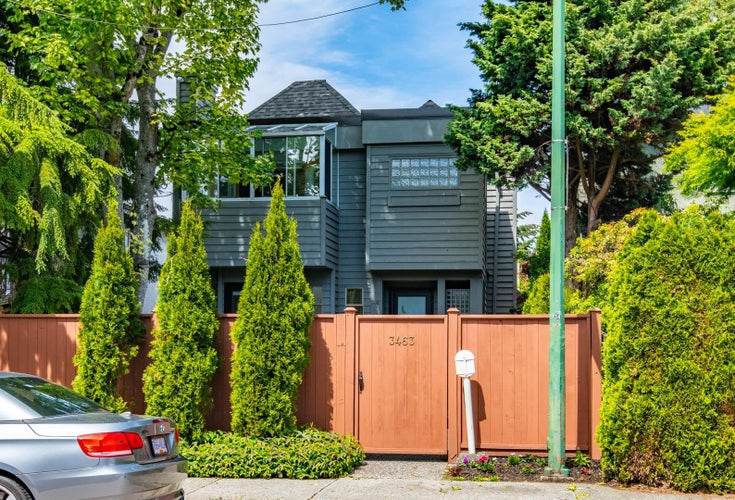 3463 W 8TH AVENUE - Kitsilano 1/2 Duplex, 2 Bedrooms (R2887100)