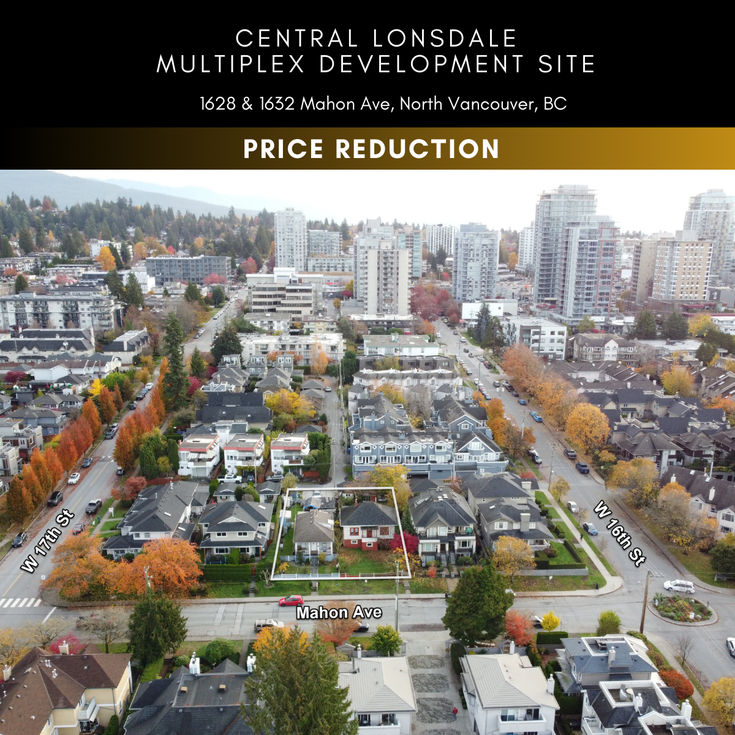 1628 - 1632 MAHON AVE - Central Lonsdale Land for Sale