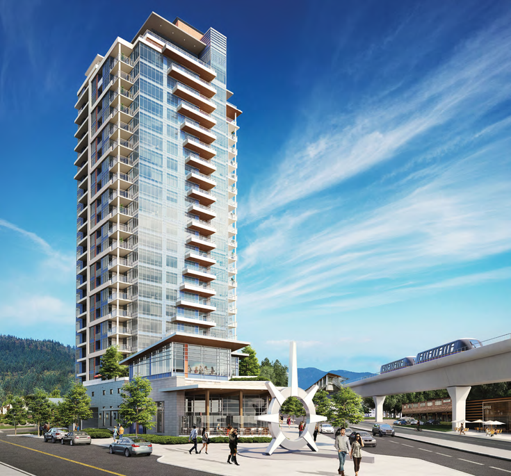 1106 - 509 Clarke Street - Coquitlam West Apartment/Condo, 1 Bedroom 