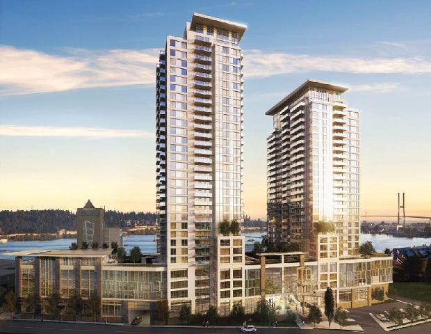 #2407 - 988 Quayside Drive - Quay Apartment/Condo, 1 Bedroom 