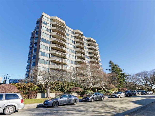 705 2445 W 3RD AVENUE, vancouver bc V6K 4K6 - Kitsilano Apartment/Condo for sale, 1 Bedroom (R2344100)