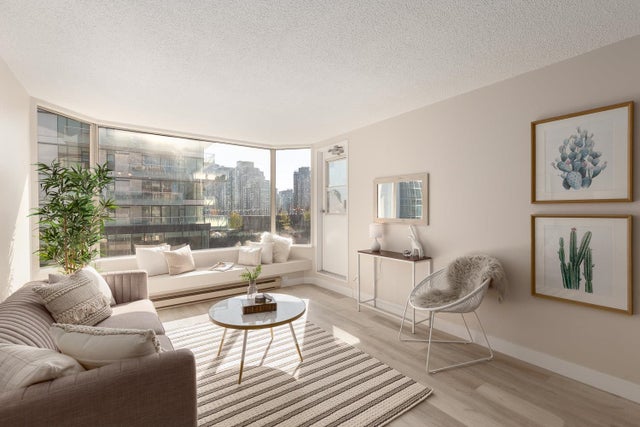 808 1330 HORNBY STREET - Downtown VW Apartment/Condo for sale, 1 Bedroom (R2728212)