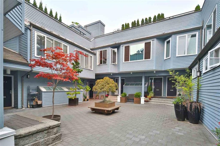 1670 Arbutus St, Vancouver, BC - Kitsilano Townhouse for sale, 2 Bedrooms 