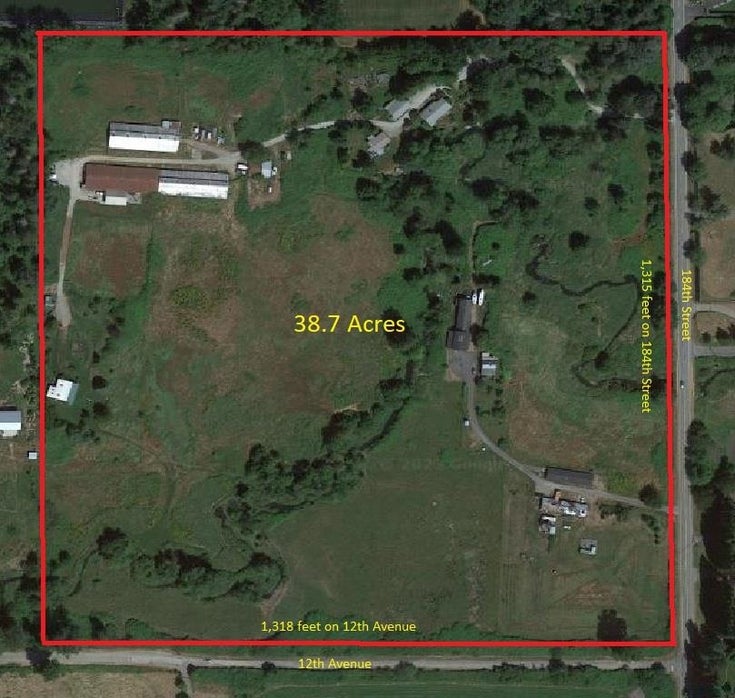 1297-1381 184 STREET - Hazelmere House with Acreage for sale, 4 Bedrooms (R2740148)