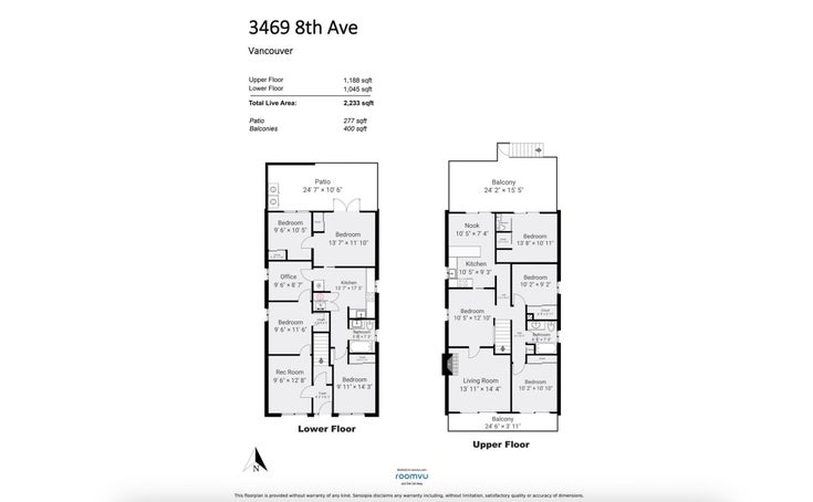 3469 W 8th Avenue - Kitsilano Single Family Residence, 5 Bedrooms (R3010487)