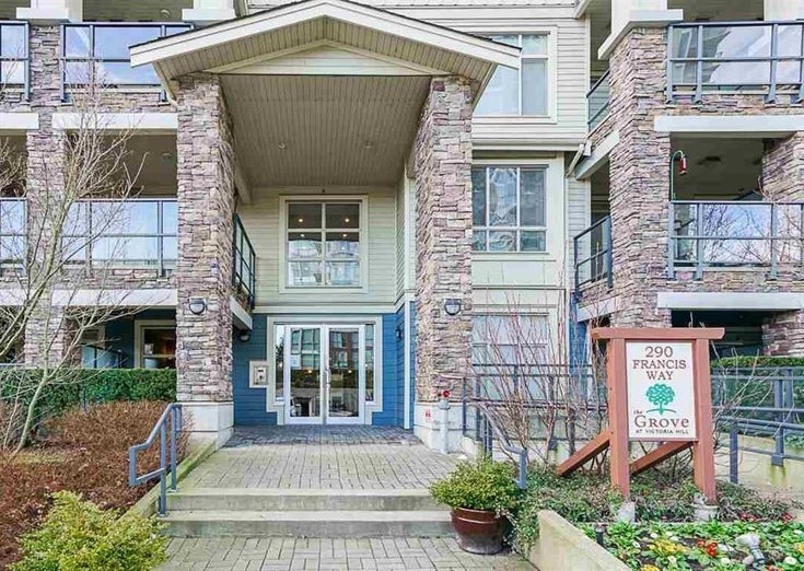 309 - 290 Francis Way - Fraserview NW Apartment/Condo for Sale, 1 Bedroom (R3011287)
