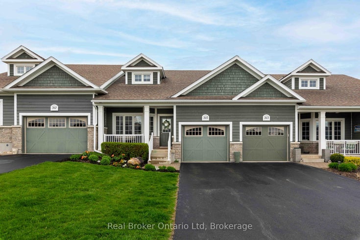 315 Telford Trail - Georgian Bluffs Condo Townhouse for Sale, 2 Bedrooms (X12093068)