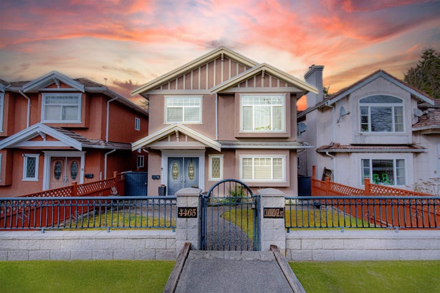 4465 Cambridge Street - Vancouver Heights Single Family Residence for Sale, 5 Bedrooms (R3020796)