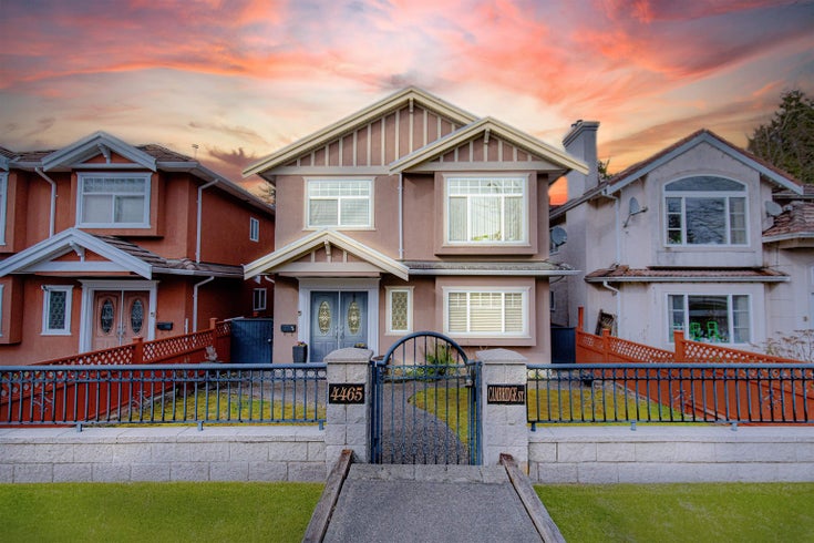 4465 Cambridge Street - Vancouver Heights Single Family Residence for Sale, 5 Bedrooms (R3020796)