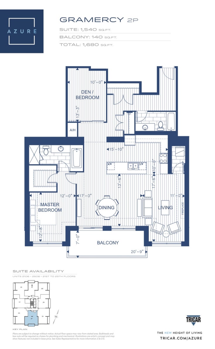 2506 - 505 Tablot  - London Ontario APTU for sale, 1.5 Bedrooms 