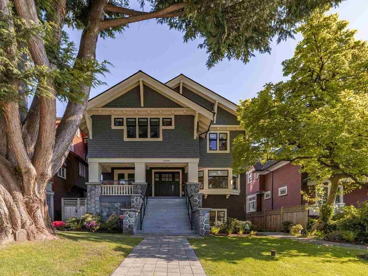 2 2546 W 3RD AVENUE - Kitsilano 1/2 Duplex for sale, 4 Bedrooms (R2582183)
