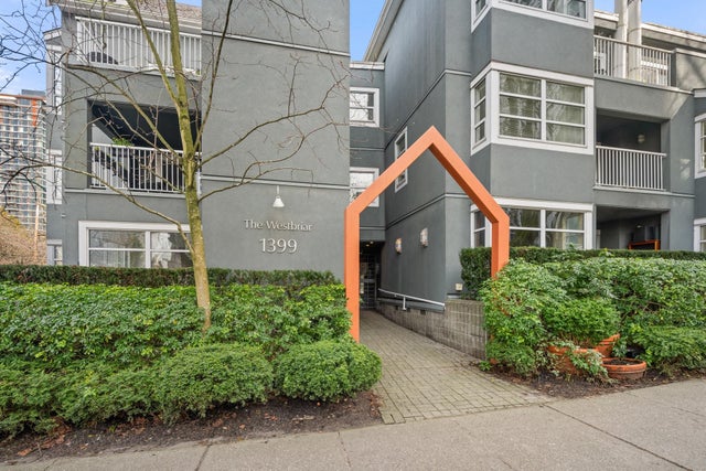 104 - 1399 Barclay Street - West End VW Apartment/Condo for Sale, 1 Bedroom (R2974493)