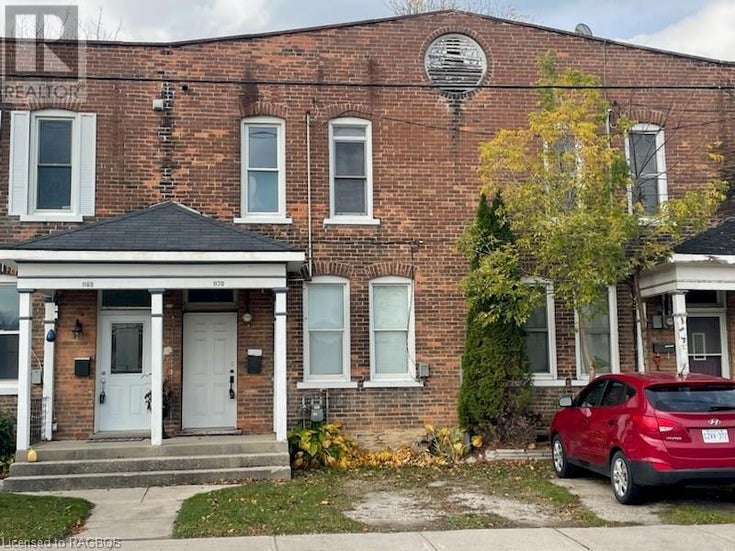 1170 2ND Avenue W - Owen Sound Row / Townhouse for sale, 3 Bedrooms (40672117)