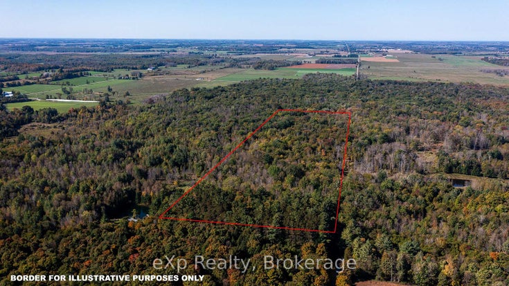 NE 1/4 LT 3 CONC 10 Sideroad 3 - Georgian Bluffs Vacant Land for Sale(X12438577)