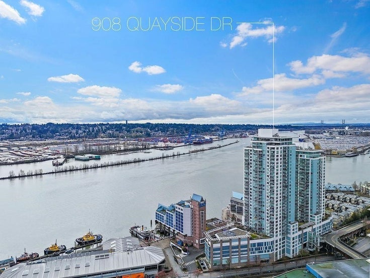 3203 - 908 Quayside Drive - Quay Apartment/Condo for Sale, 2 Bedrooms (R2981861)