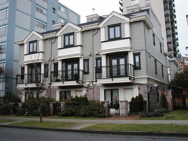 1-1137 Barclay street - West End VW Townhouse, 2 Bedrooms (R2047457)