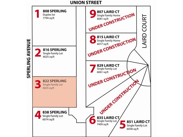 822 SPERLING AV - Sperling-Duthie Land(V1030476)