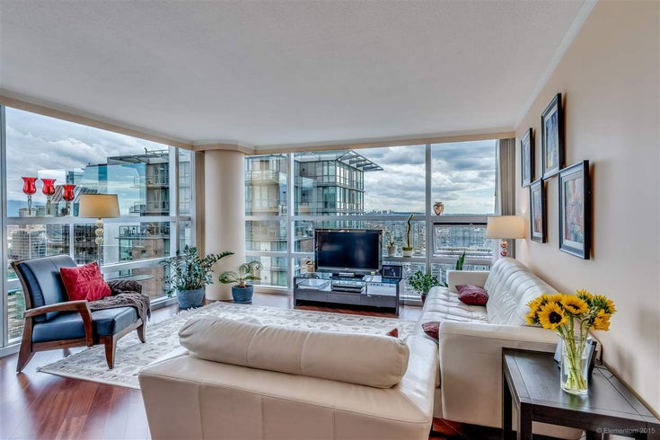 2706 1050 BURRARD STREET - Downtown VW Apartment/Condo, 2 Bedrooms (R2001615)