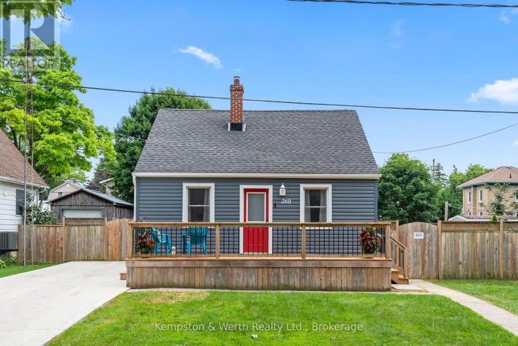 260 LILLICO AVENUE S - North Perth (listowel) House for Sale, 2 Bedrooms (X12283879)