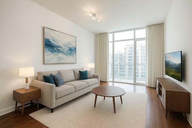 Living Room Virtually Staged