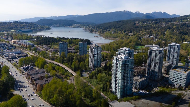 2504 301 CAPILANO ROAD - Port Moody Centre Apartment/Condo, 2 Bedrooms (R2888494)